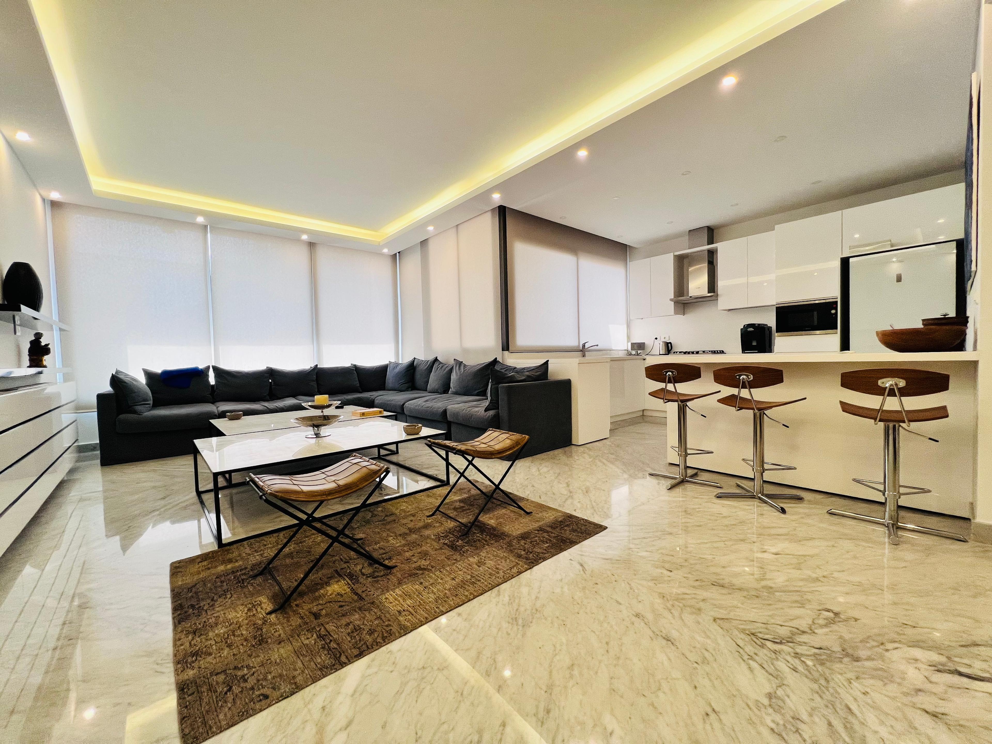 Furnished Apartment For Rent In Hamra Over 150 Sqm