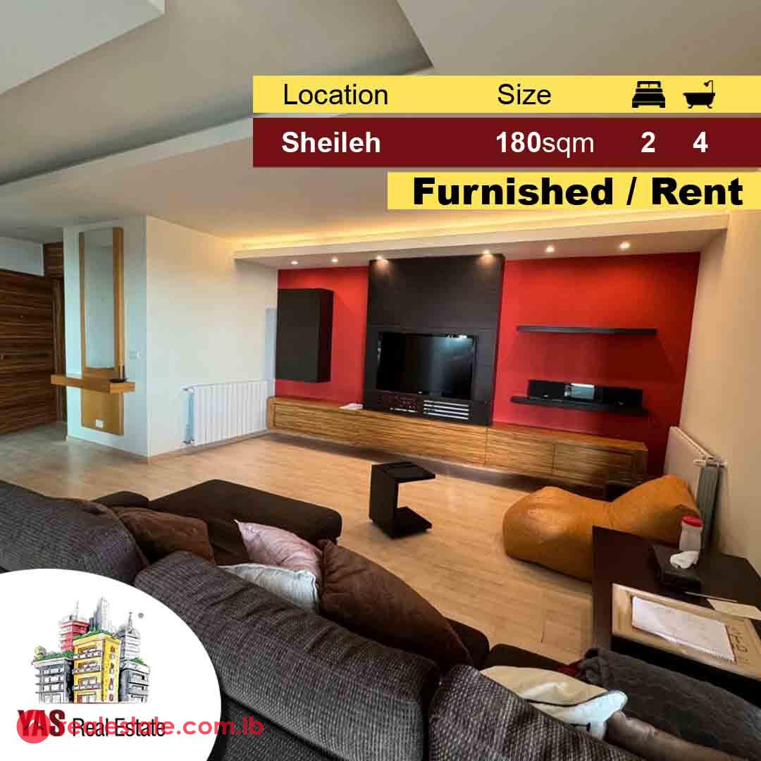 Sheileh 180m2 | Fully Upgraded | Furnished | View | Rent | WA |